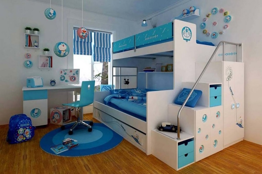 Kamar Anak Nuansa Doraemon