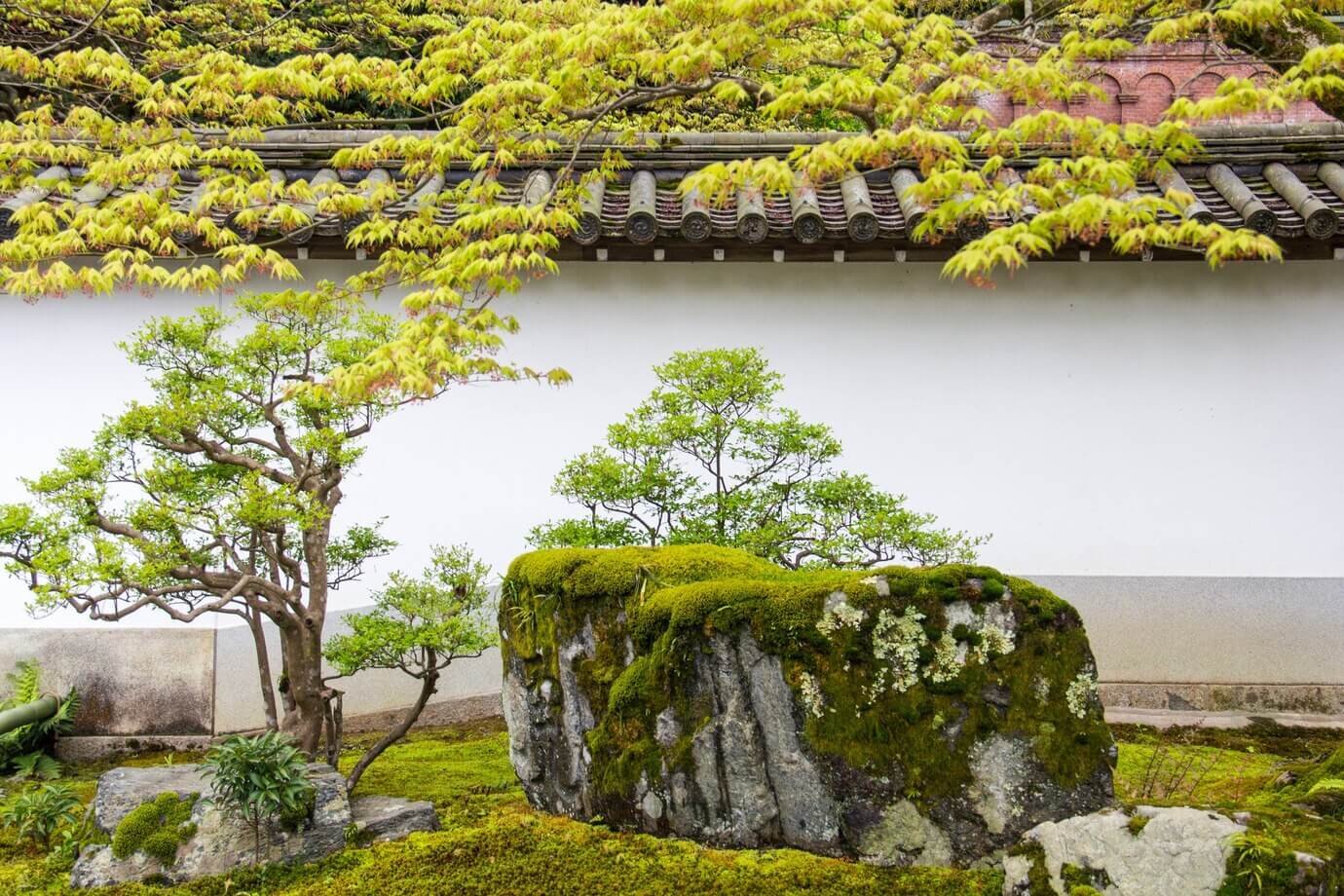Taman Jepang Minimalis dengan Bebatuan
