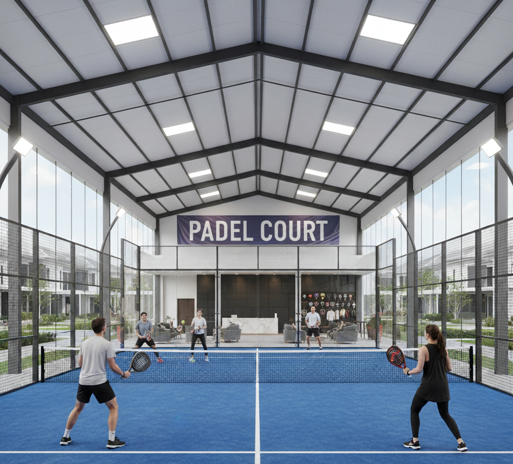 Telah hadir lapangan padel di Depok berstandar internasional