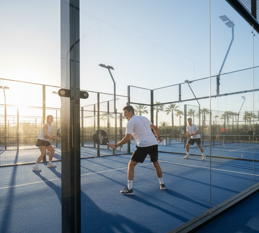 Padel adalah olahraga yang sedang populer di Indonesia