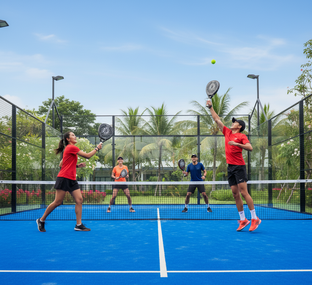 Simak beberapa tips bermain padel untuk Anda yang pemula