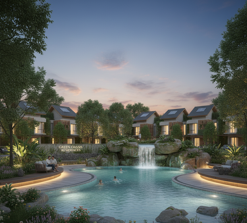 Di Indonesia sedang ada tren properti Green Living