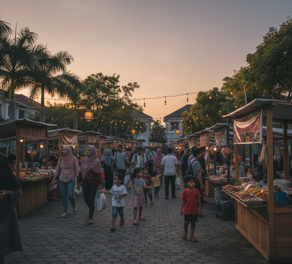 Bazaar Ramadan sebagai Ruang Kebersamaan di Kawasan Hunian