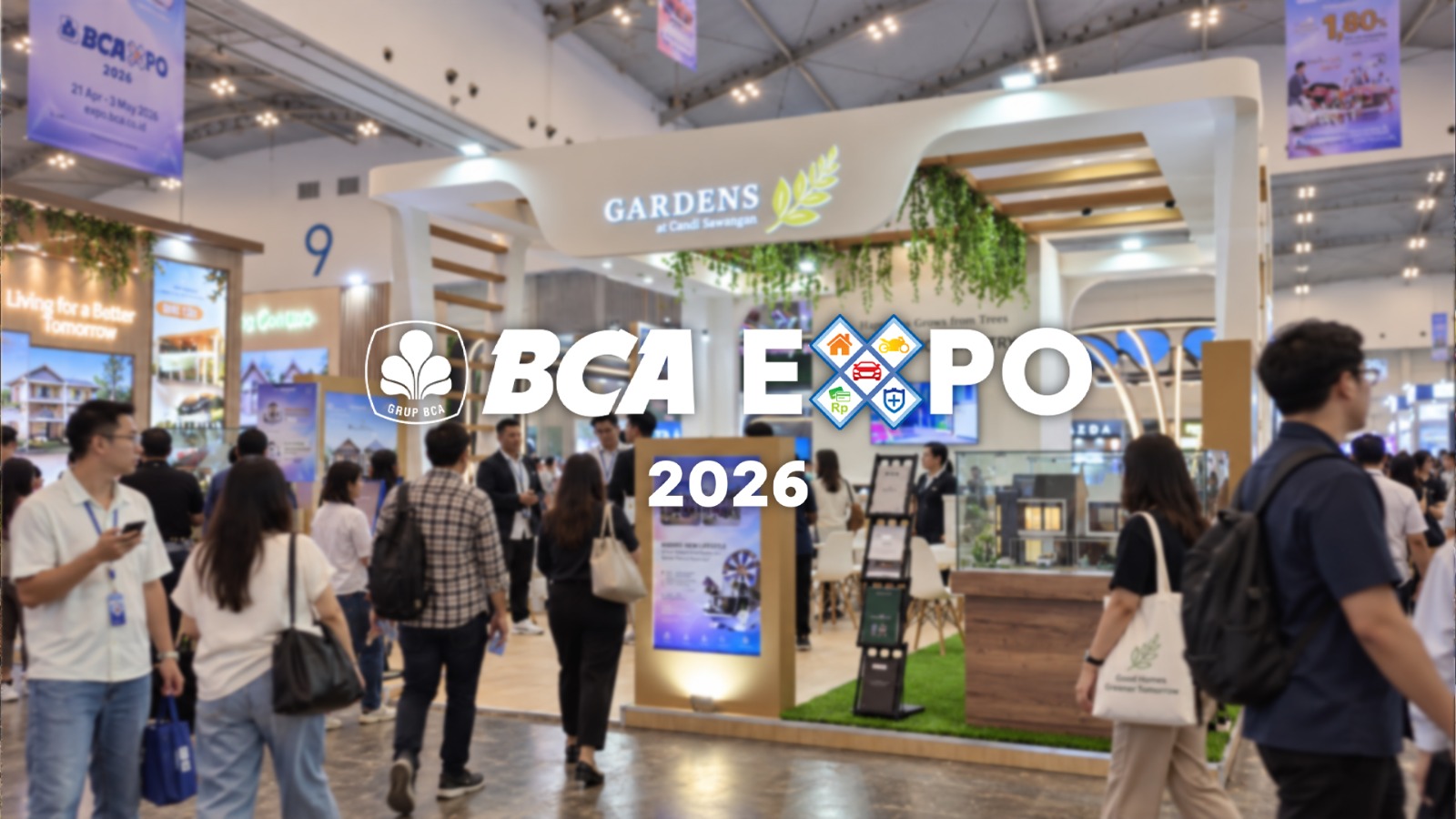 Promo Spesial KPR Gardens at Candi Sawangan di BCA Expo
