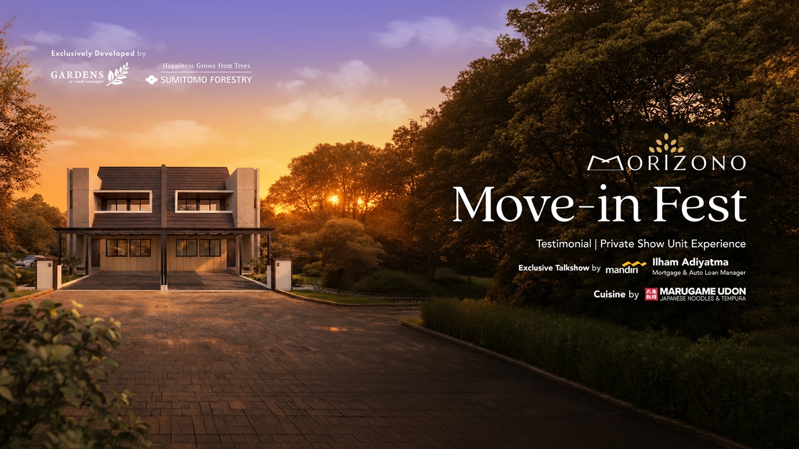 Morizono Move-in Fest 2026: 13 Unit Ready Stock Resmi Diperkenalkan ke Publik